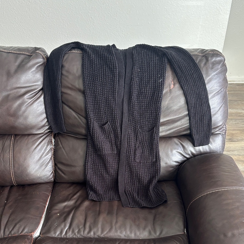 Ambiance Black Knit Sweater